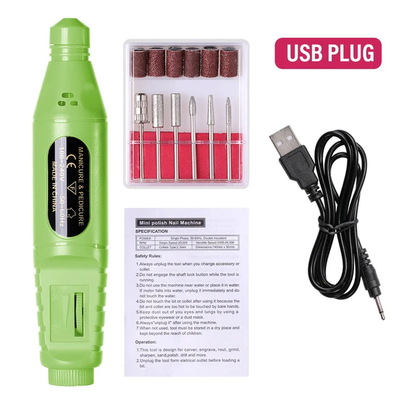 Electric Nail Drill Machine