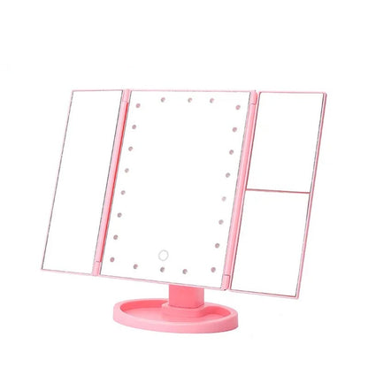 LED Touch Screen Makeup Mirror