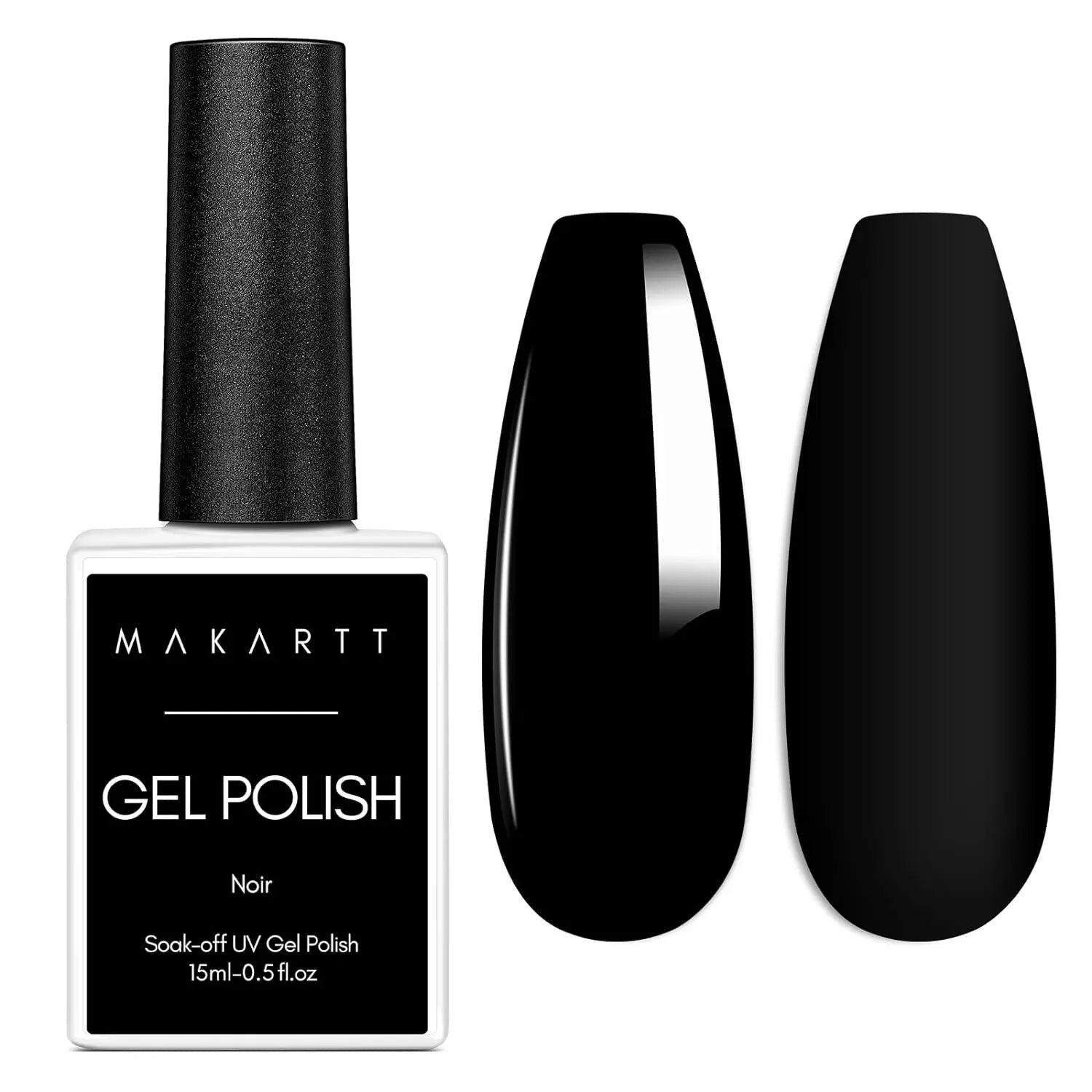 Black and White Gel Nail Polish Set