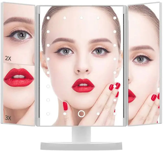 LED Touch Screen Makeup Mirror