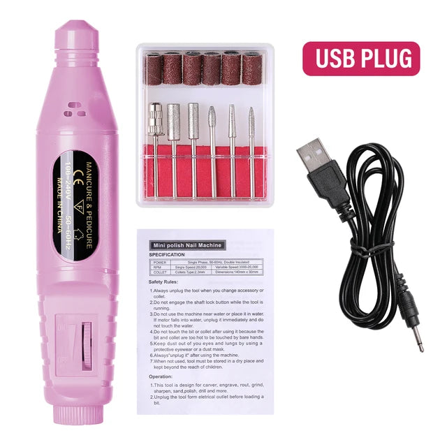 Electric Nail Drill Machine