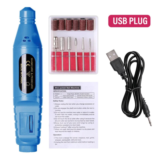 Electric Nail Drill Machine