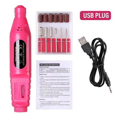 Electric Nail Drill Machine